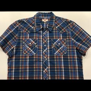 TRUE RELIGION BUTTON UP SHIRT